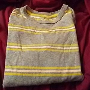 EUC Old Navy long sleeve striped tee
